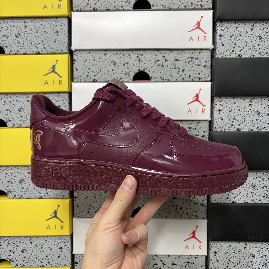 Nike Air Force 1 Low Syna Central Cee Dark Beetroot - Image 4