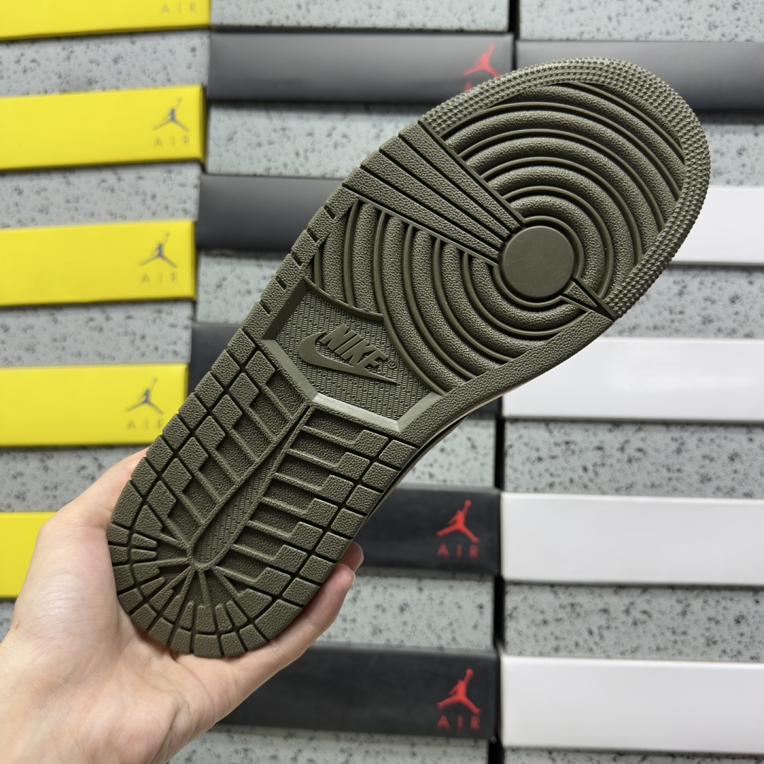 Nike Jordan 1 Retro Low OG SP Travis Scott (Olive) - Image 10