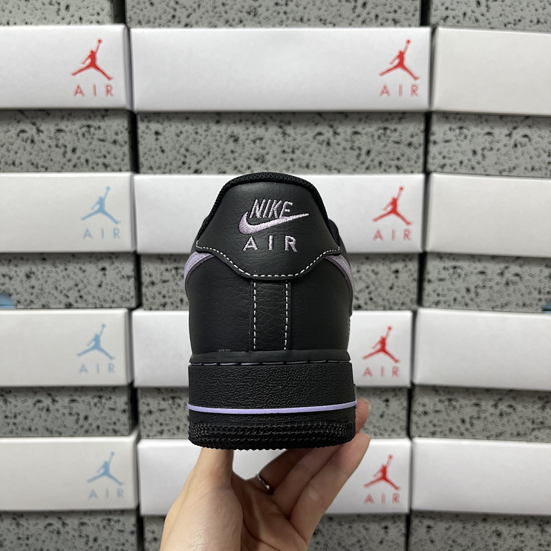 Nike Air Force 1 Low '07 LV8 Hydrangeas (Black) - Image 6