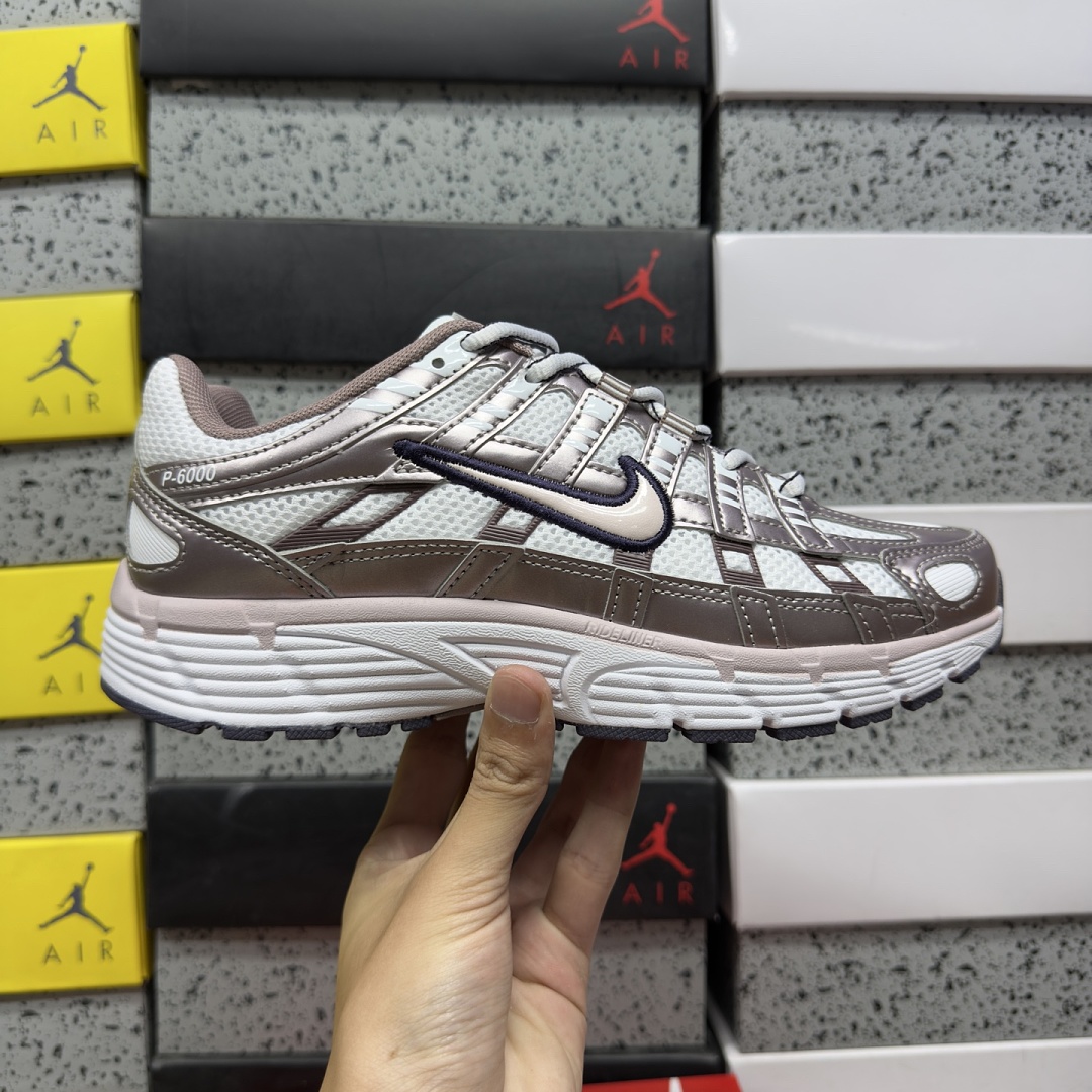 Nike P-6000 White Purple Light Violet Ore - Image 3
