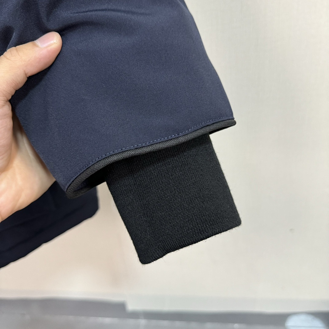 Canada Goose Parka 65 Dark Blue 2 - Image 3