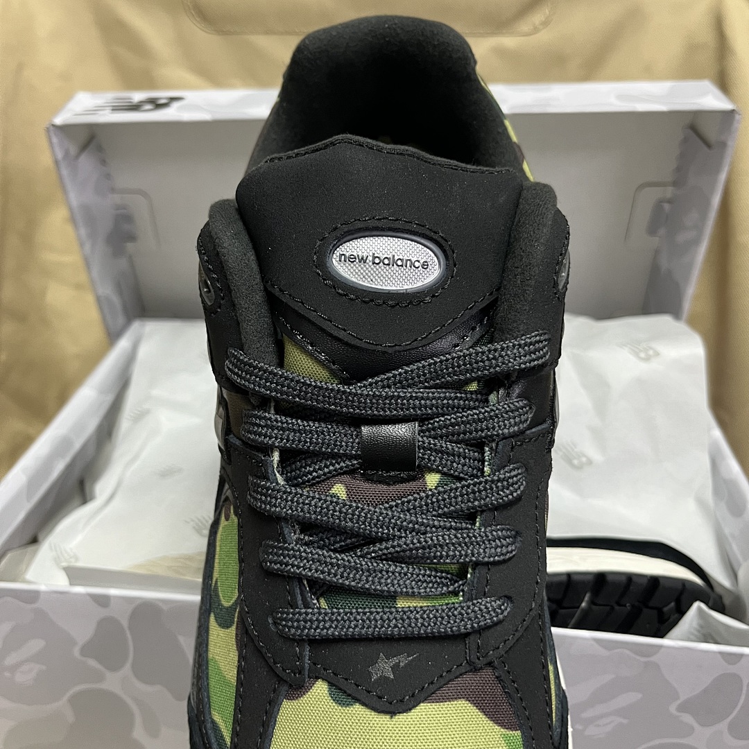 New Balance 2002R BAPE (Black) - Image 10