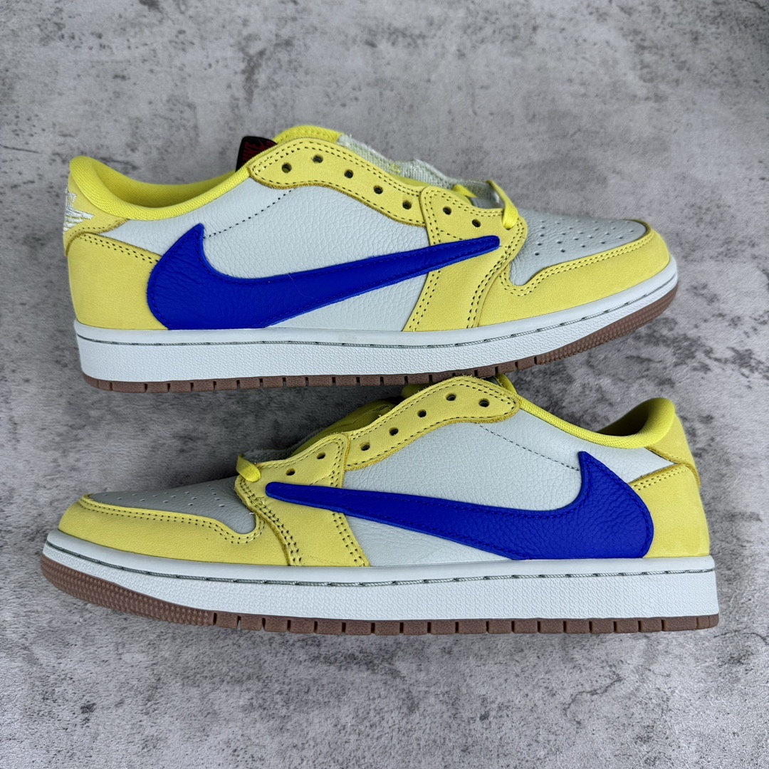 Chanel Jordan 1 Retro Low OG SP Travis Scott Canary (Women's) - Image 9