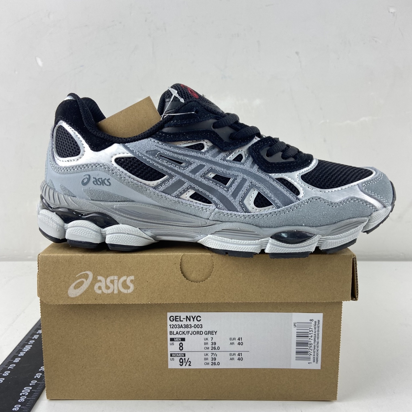 ASICS Gel-NYC Black Fjord Grey NYC - Image 11