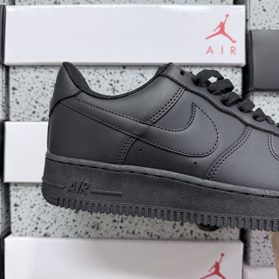 Nike Air Force 1 Low '07 (Black) - Image 5