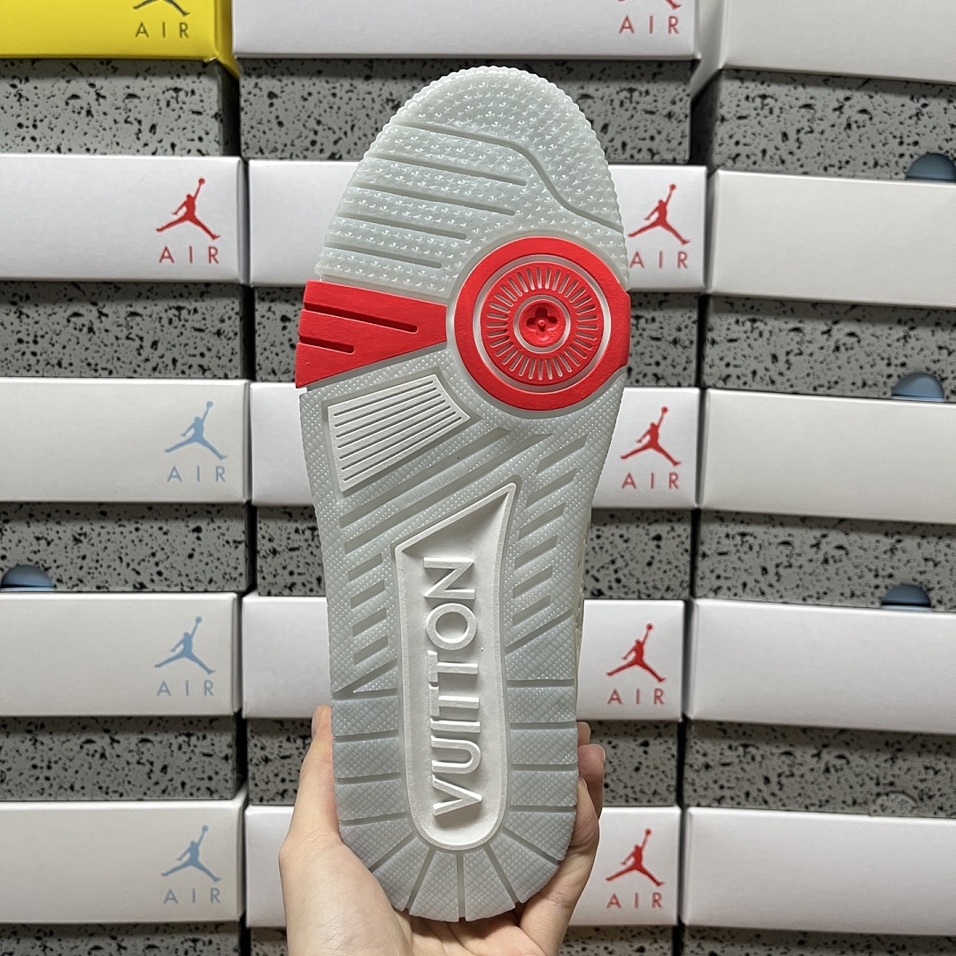 Louis Vuitton Trainer WHITE/YELLOW (White Yellow) - Image 8