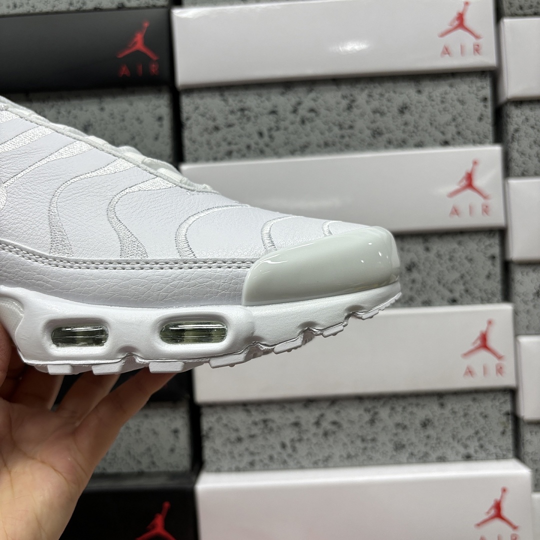 Nike Air Max Plus (Triple White) - Image 5