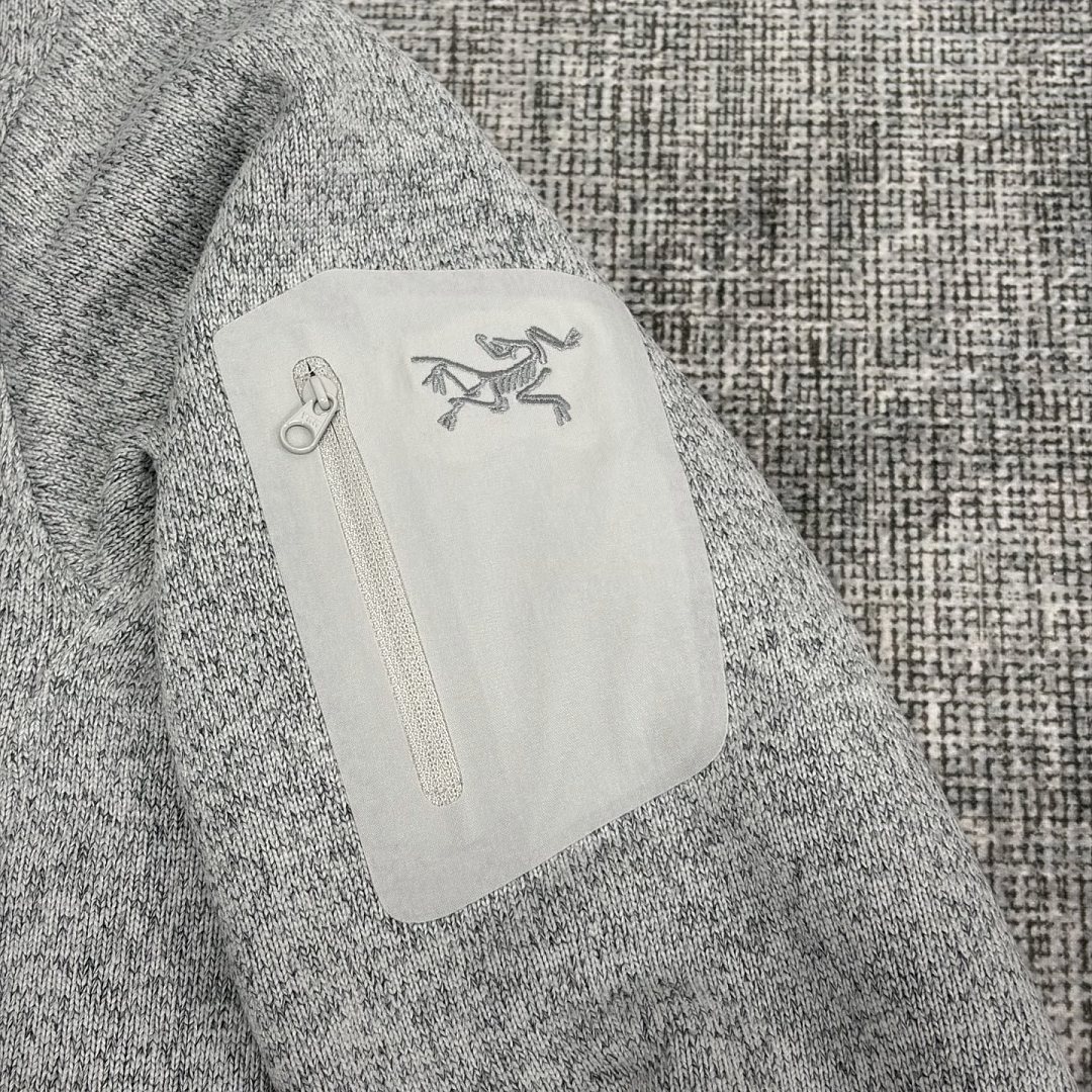 Arc'teryx Covert Cardigan Cloud Heather/Void - Image 7