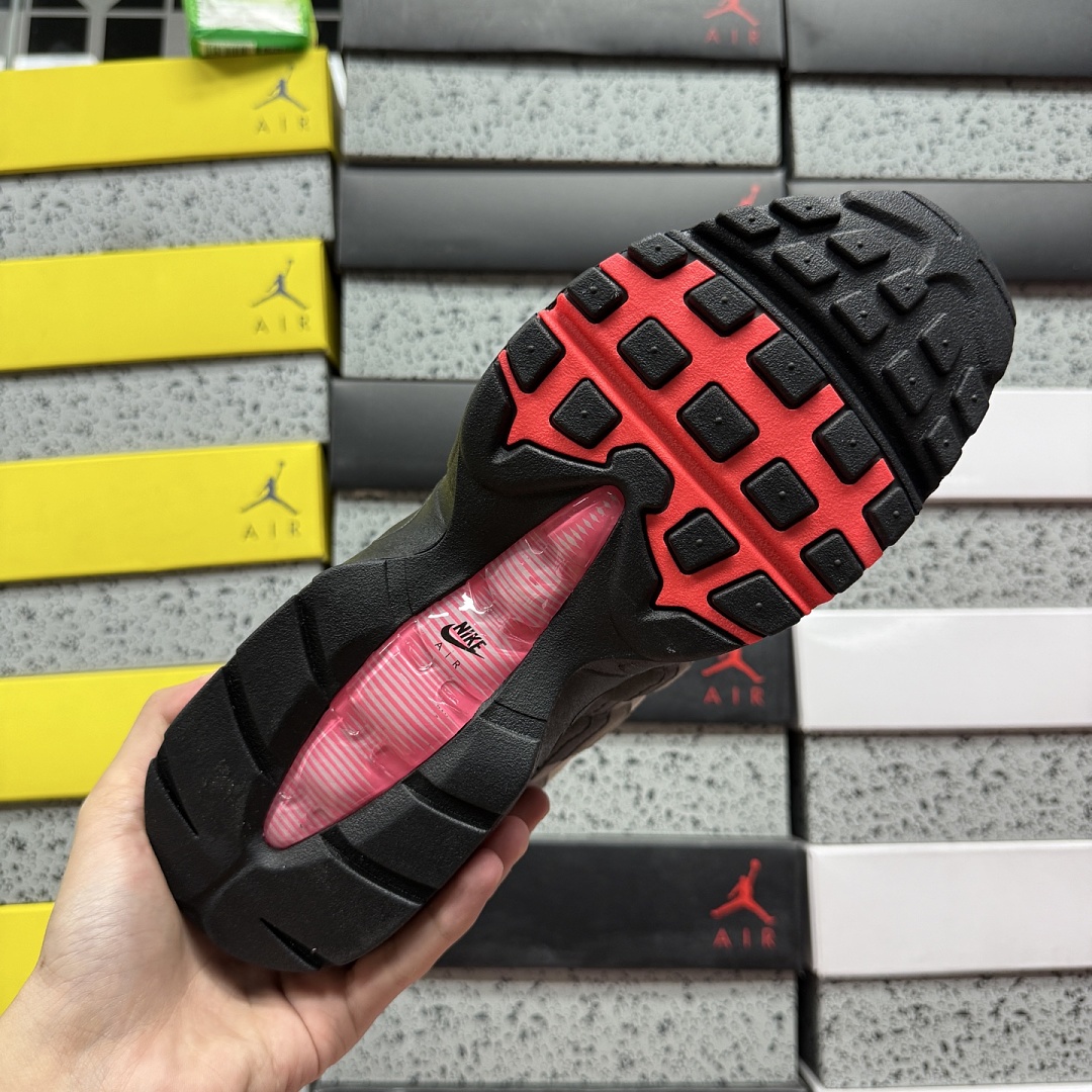 Nike Air Max 95 OG Big Bubble Solar Red 2.0 - Image 6