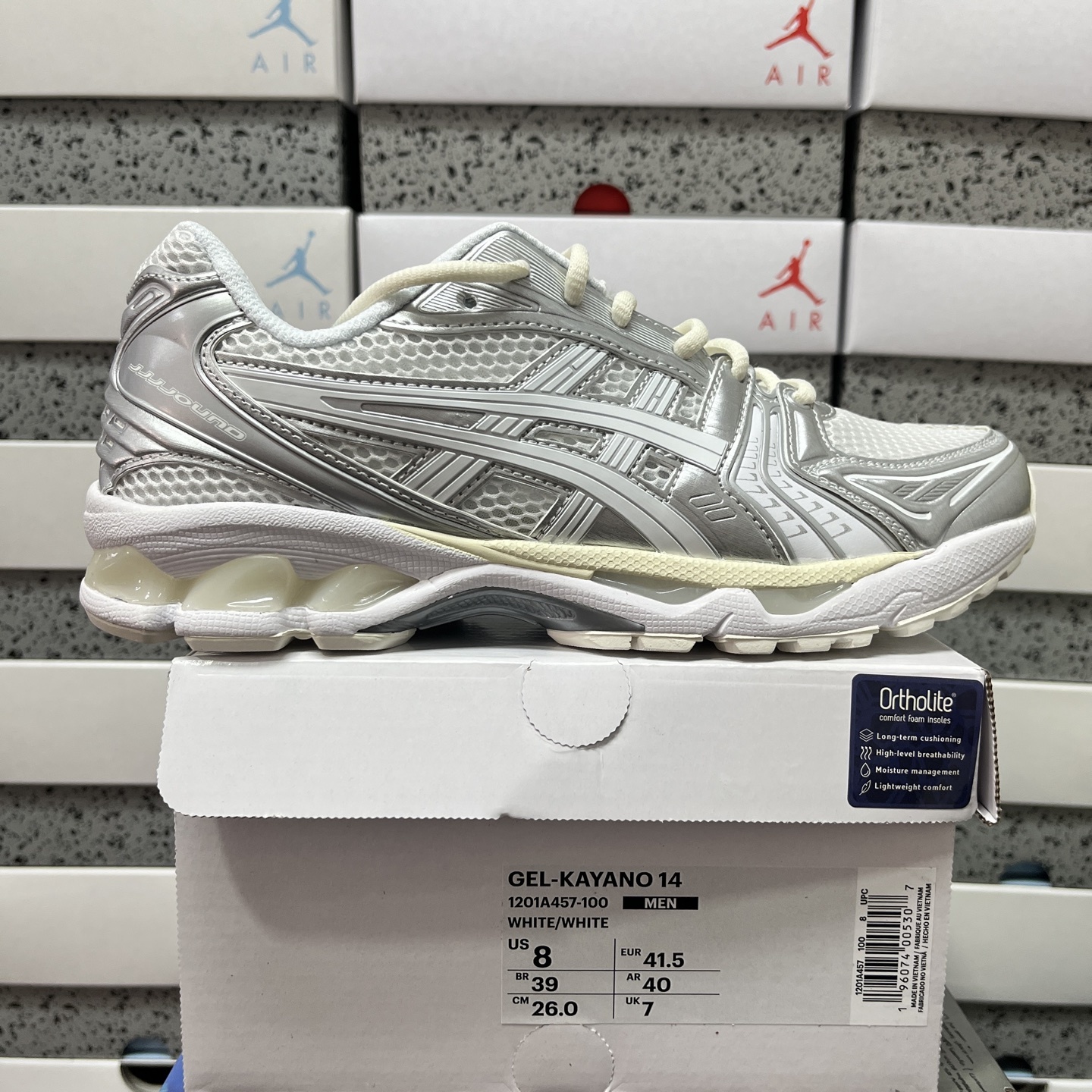 ASICS Gel-Kayano 14 JJJJound (Silver White) - Image 10
