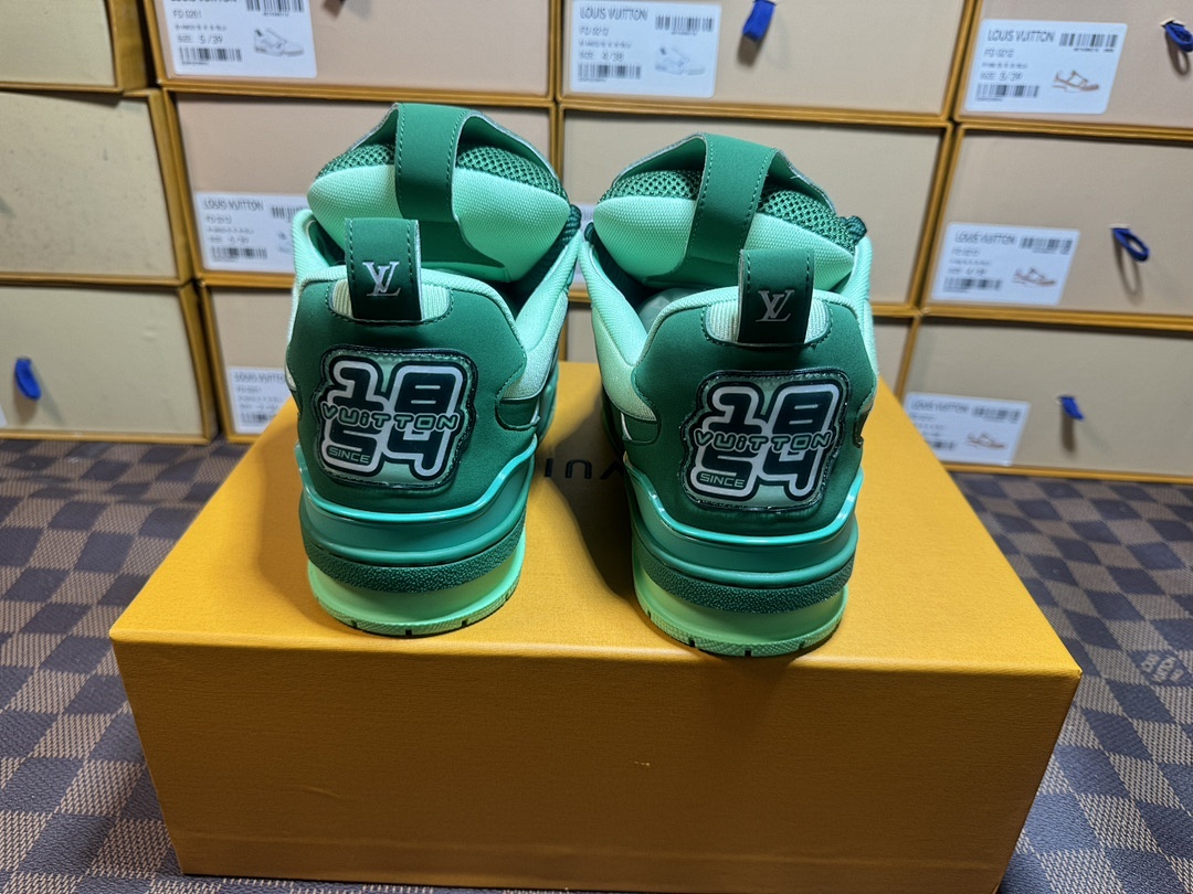 Louis Vuitton LV Skate Green Sports Shoes - Image 7