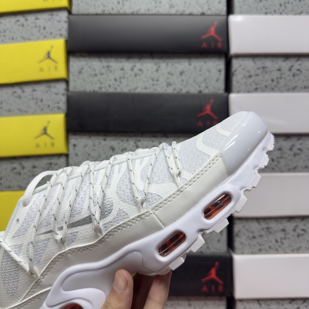 Nike Air Max Plus Utility Safety Orange Pure Platinum FJ4232-100 White (Strap) - Image 2