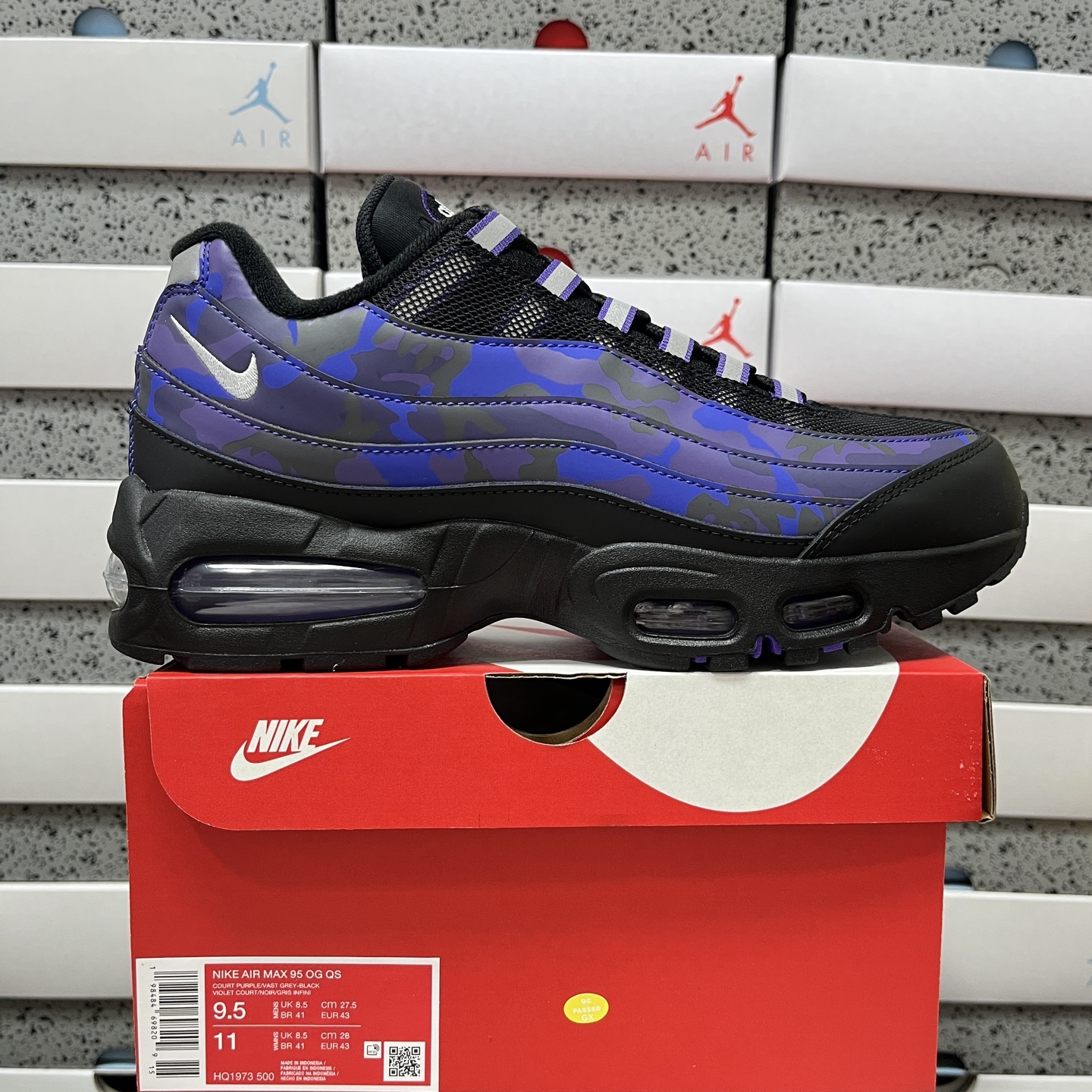 Nike Air Max 95 Court Purple Wild Grape (Camo) - Image 11