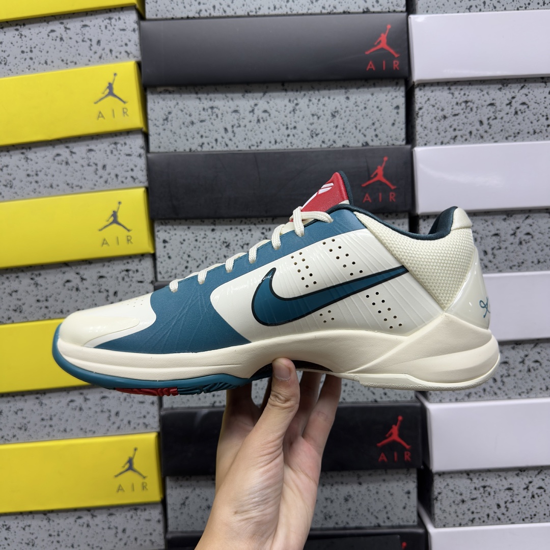 Nike Kobe 5 Protro Caitlin Clark Coconut Milk Spruce - Image 6