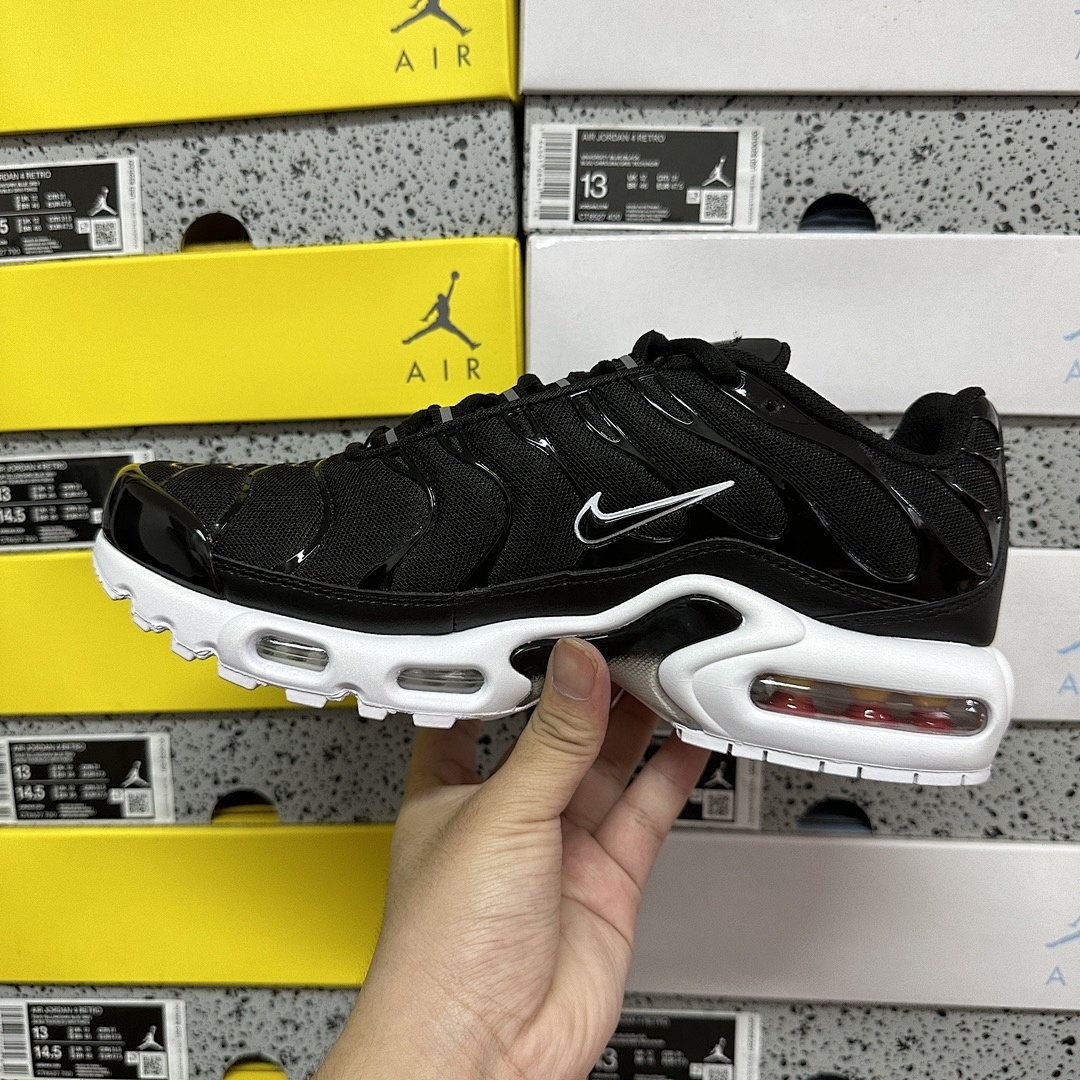 Nike Air Max Plus (Black White) - Image 5