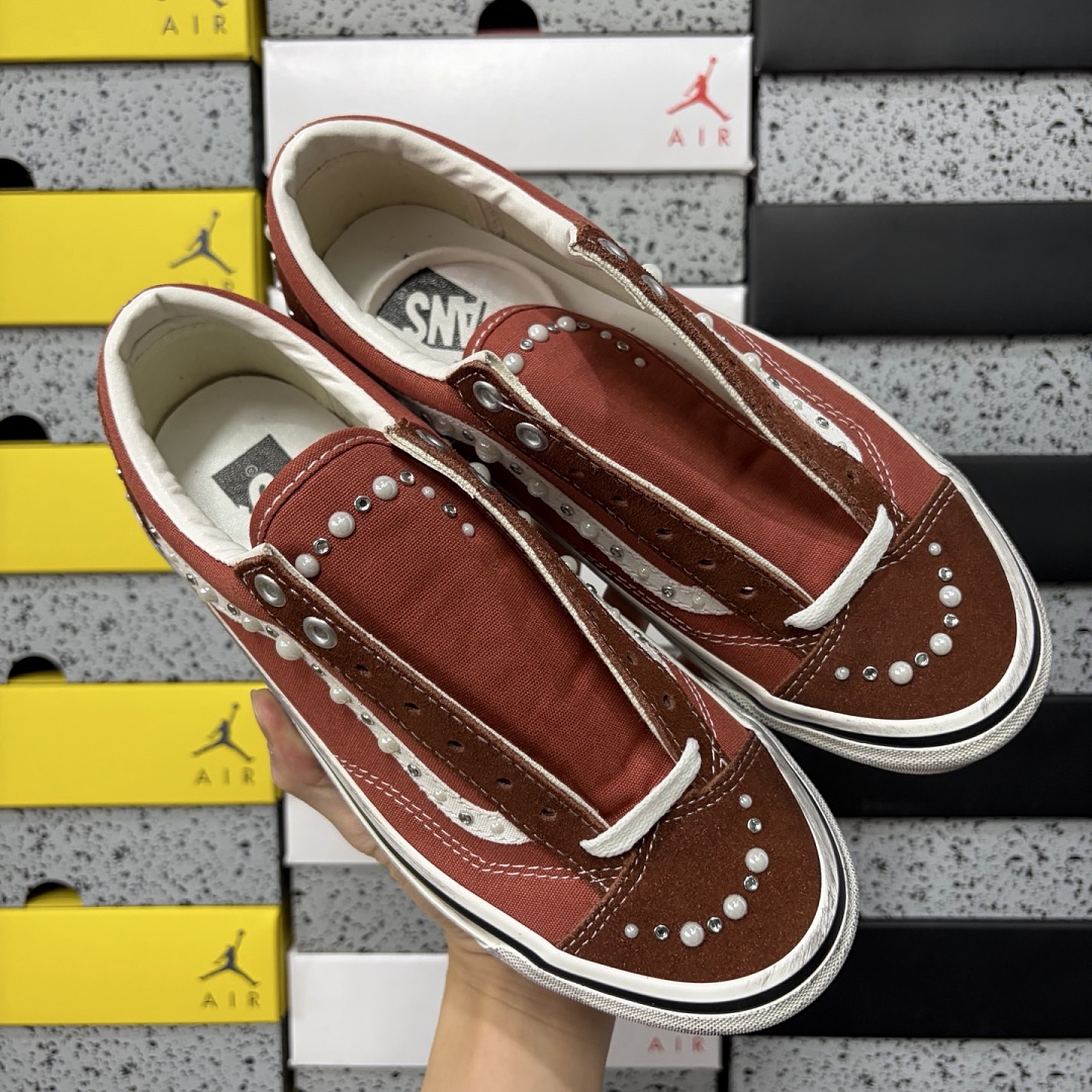 Vans LX Old Skool 36 Pearlized Pack Brown V - Image 11