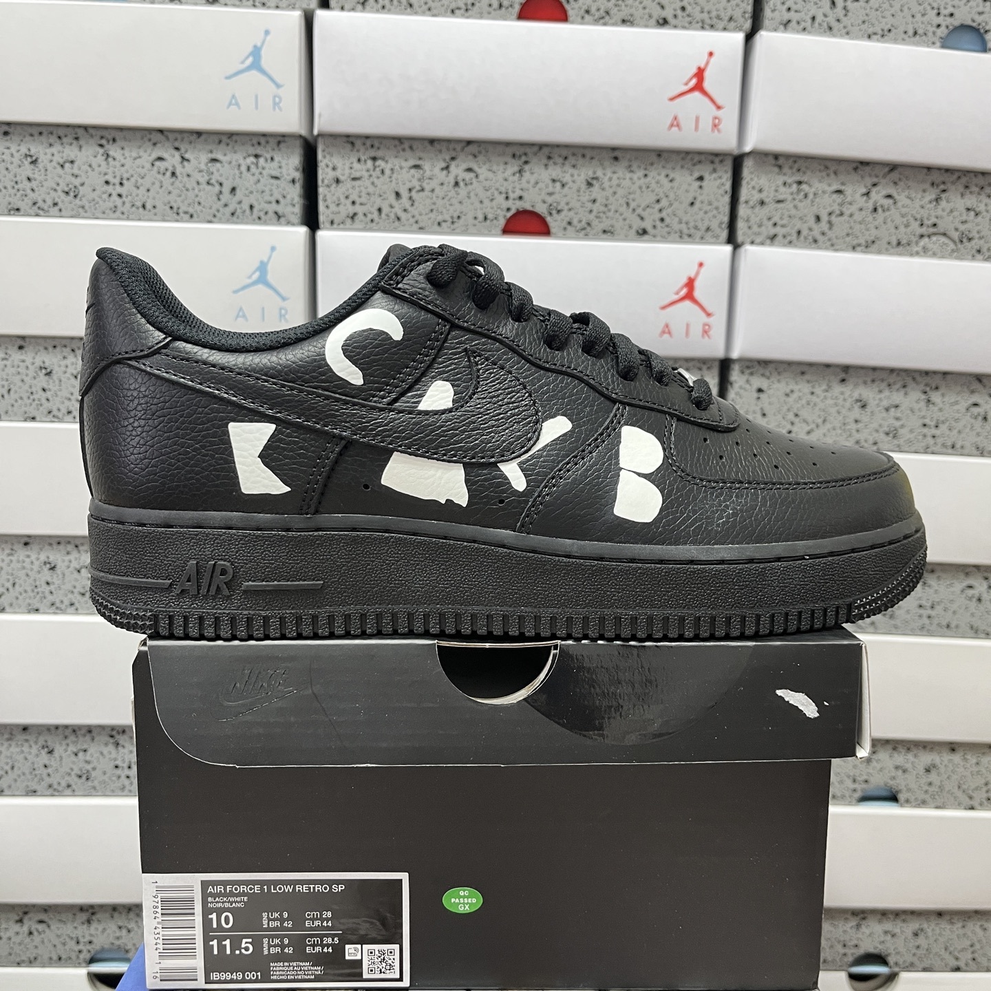 Nike Air Force 1 Low Retro SP BLACK Comme Des GarçOns - Image 10
