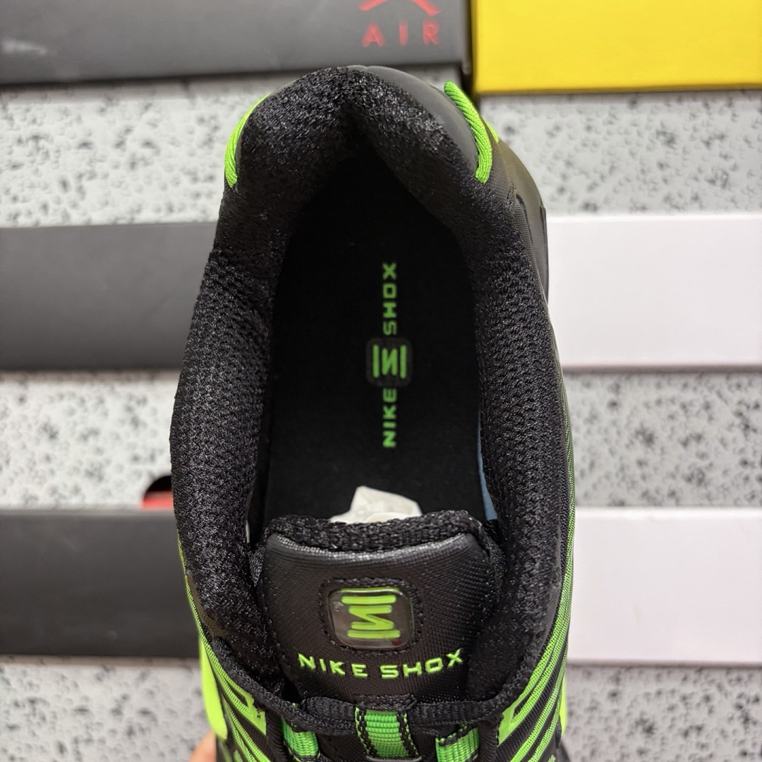 Nike Shox TL Black Green Strike - Image 7