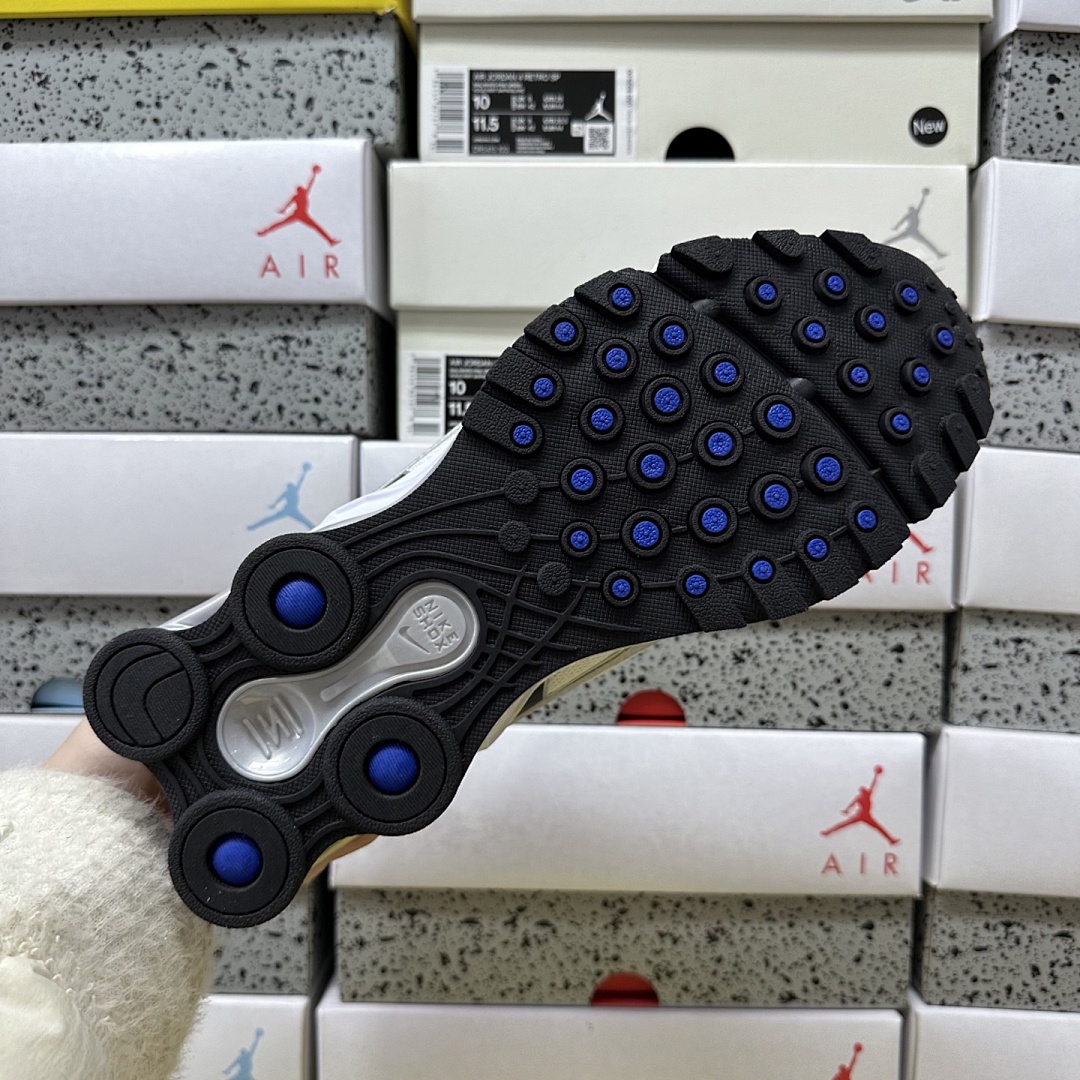 Nike Shox Ride 2 Photon Dust (Metallic Silver Navy) - Image 4