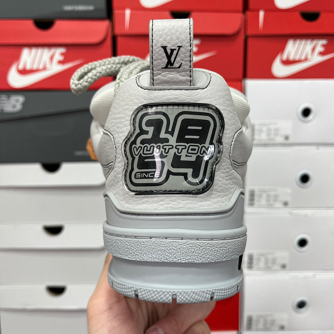 Louis Vuitton LV Skate Sneaker Grey SK - Image 12
