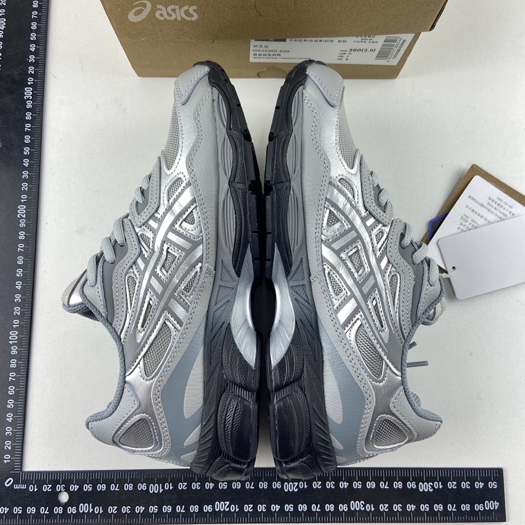 ASICS Gel-NYC Mid Grey Sheet Rock NYC (Silver) - Image 10