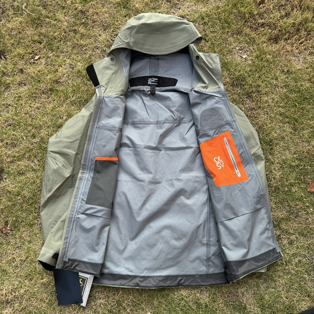 Arc'teryx Alpha Jacket 6 Forage/Grey Gen (Grey SV) - Image 10