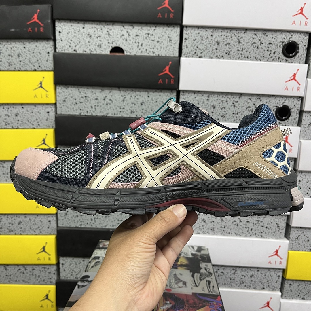 ASICS Gel-Kahana 8 1012B634-021 Pink Black Stitching - Image 3
