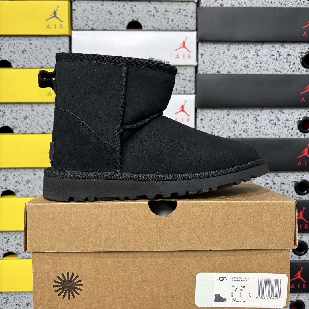 UGG Classic/Mini 5854 Mid Black -6222