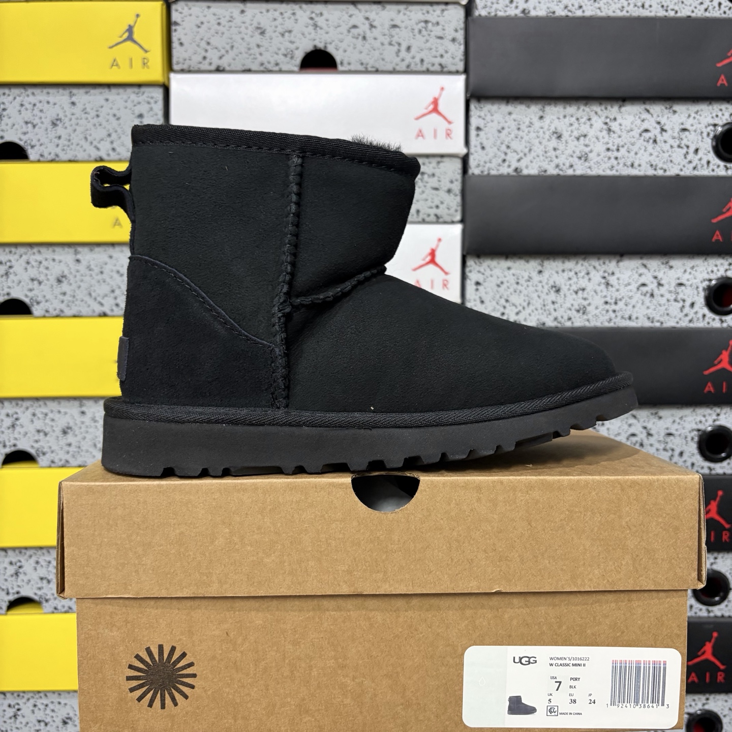 UGG Classic/Mini 5854 Mid Black -6222 - Image 10