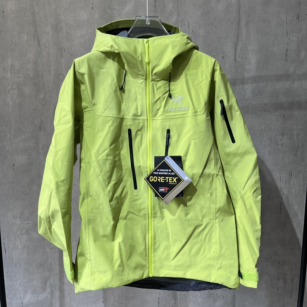 Arc'teryx ¥199 Special Offer Alpha Jacket 6 Fluorescent Gen (Green SV) - Image 29
