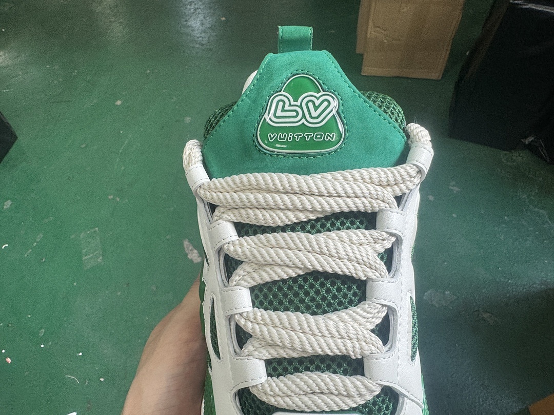 Louis Vuitton LV Skate Green Sports Shoes SK - Image 4