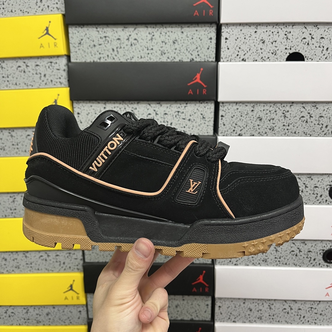 Louis Vuitton Trainer Maxi (Black Brown) - Image 9