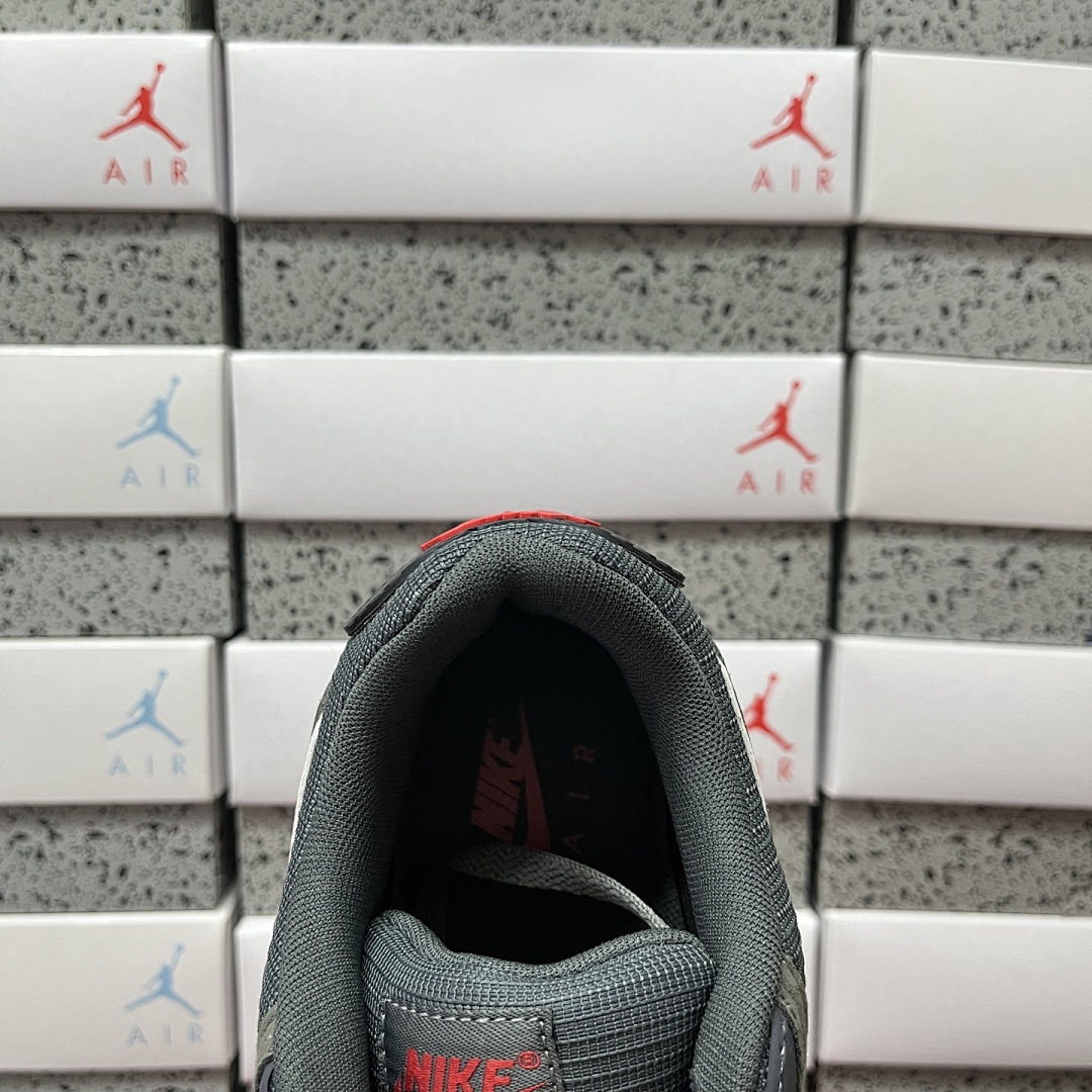 Nike Air Max 90 Iron Grey University (Red) - Image 5