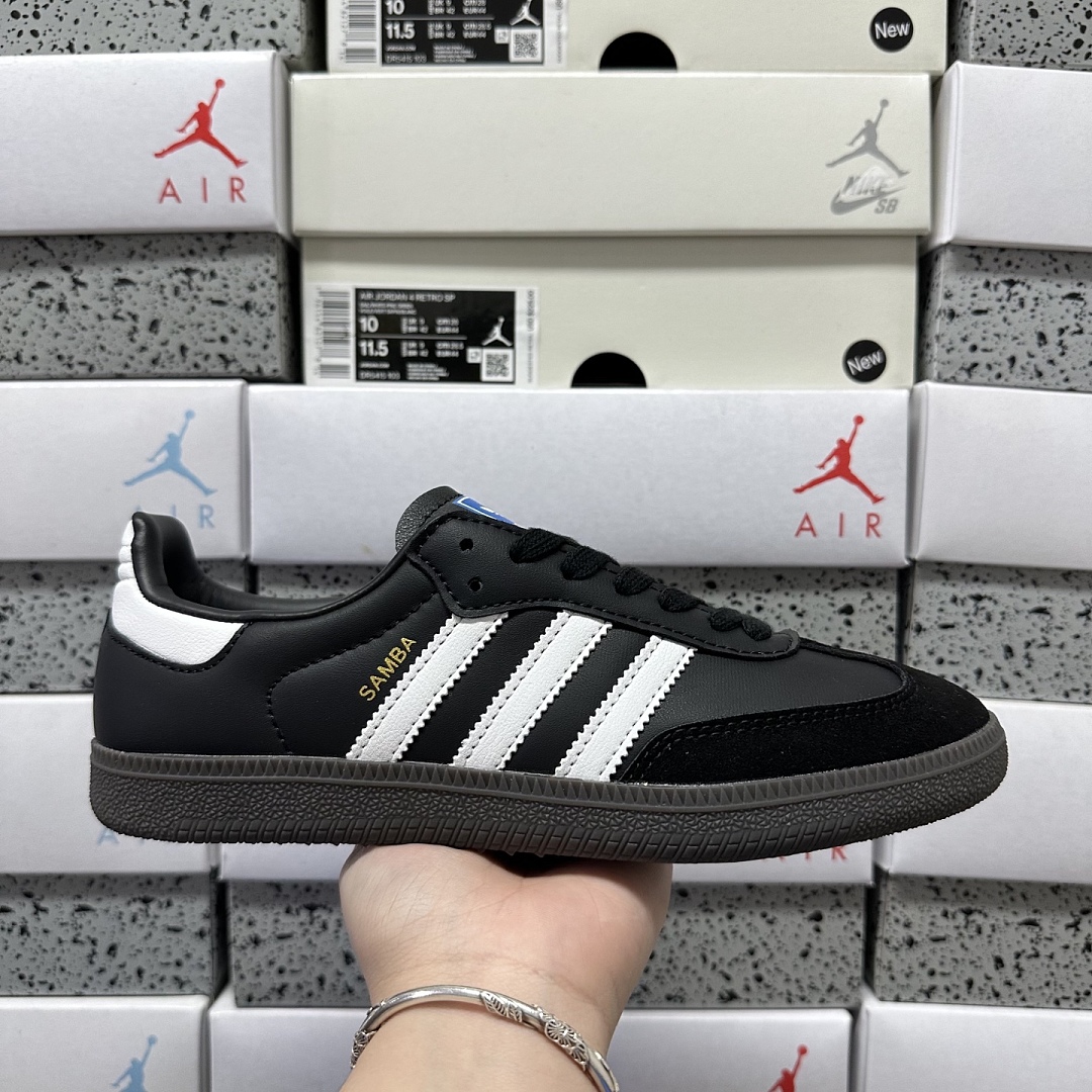 Adidas Samba OG Black White Gum B75807 - Image 10