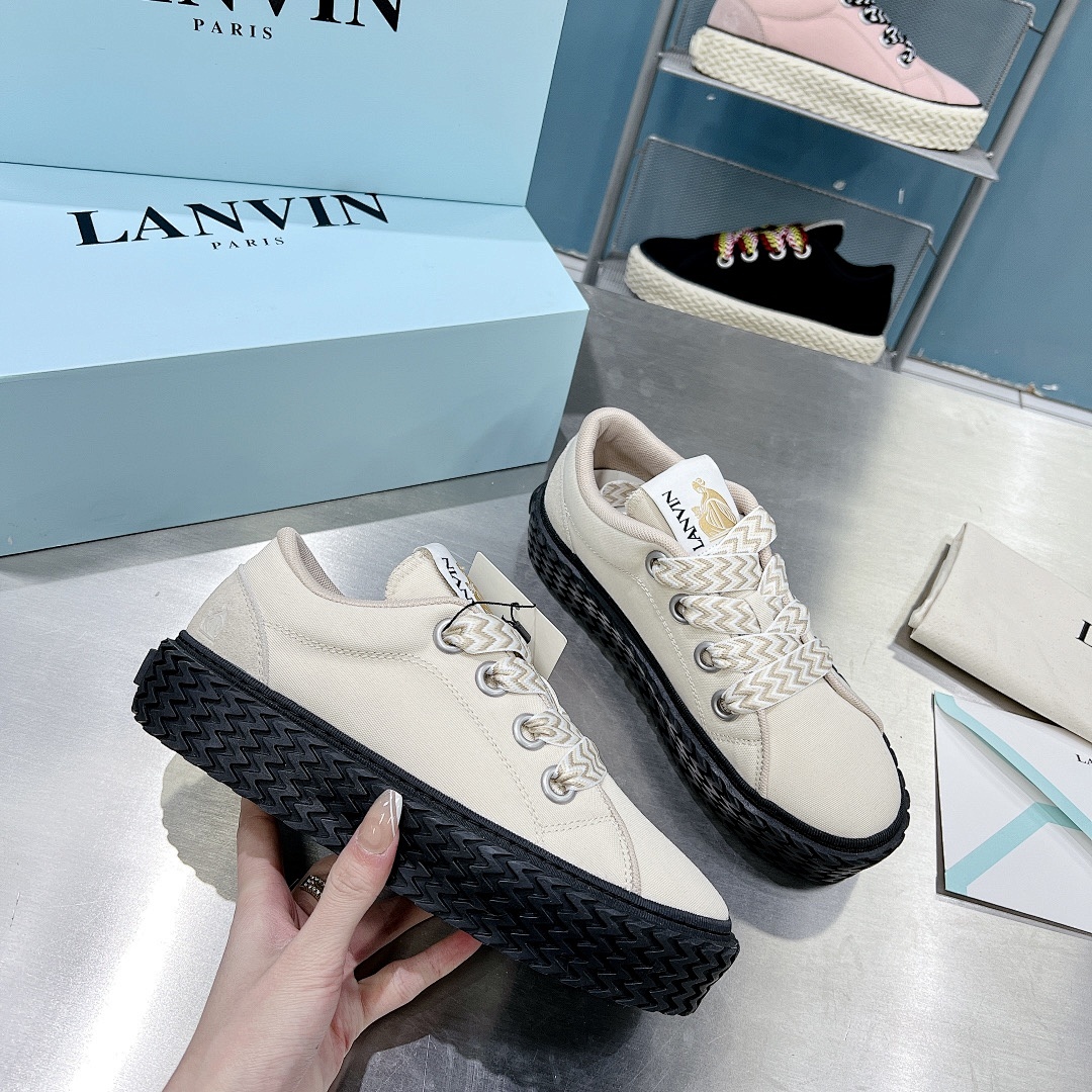 Lanvin FoShan Batch Lanvin CURB Casual Sneakers - Image 7