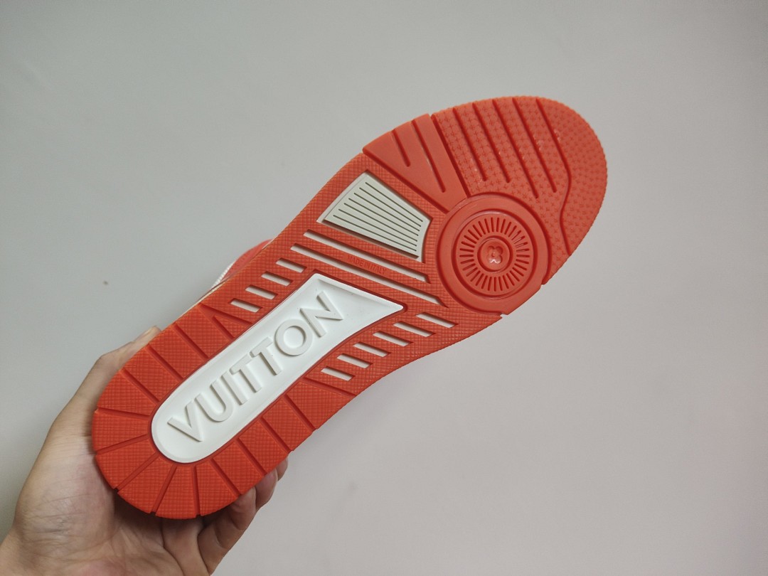 Louis Vuitton LV Trainer (Orange) - Image 8