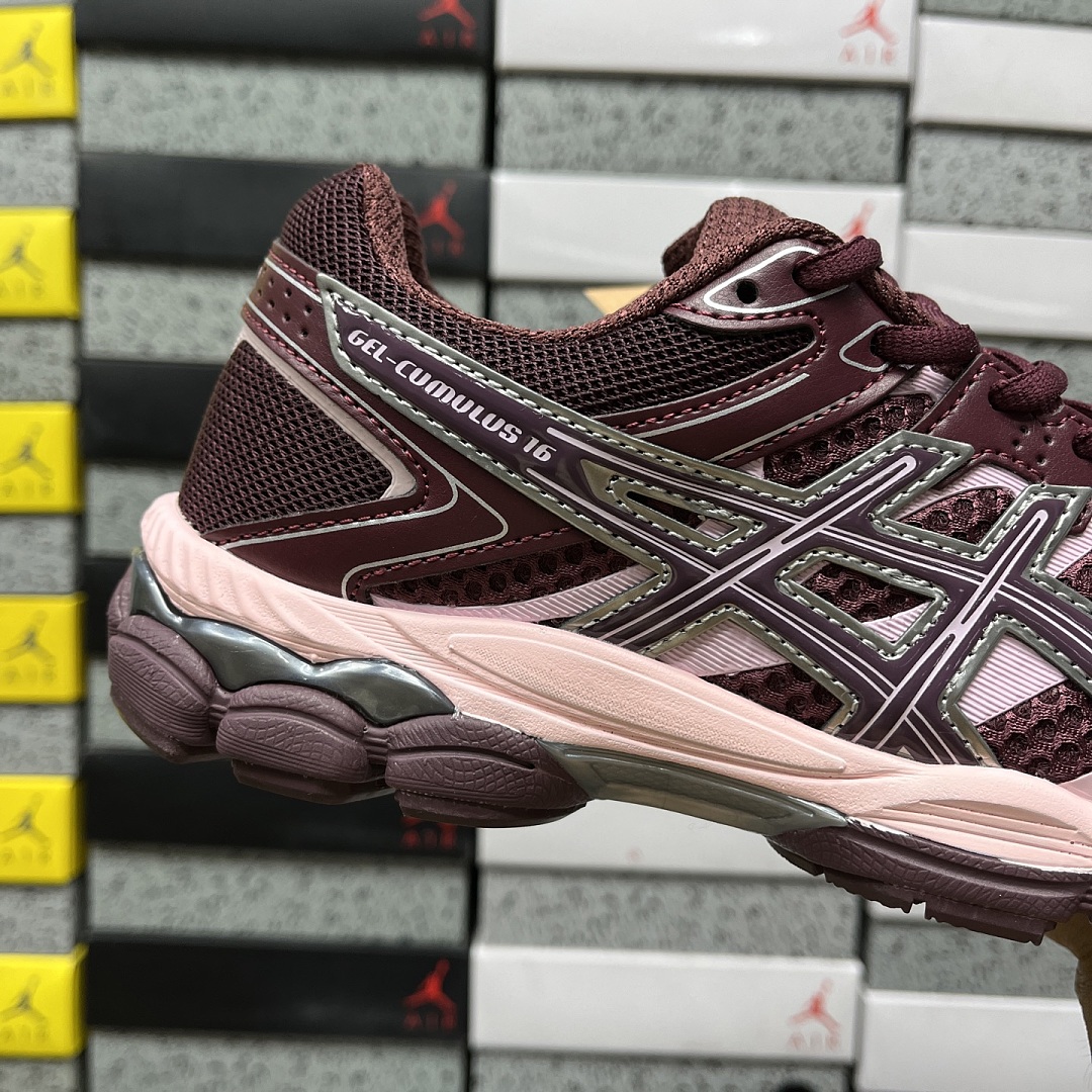 ASICS Gel-Cumulus 16 Burgundy (Pink) - Image 4