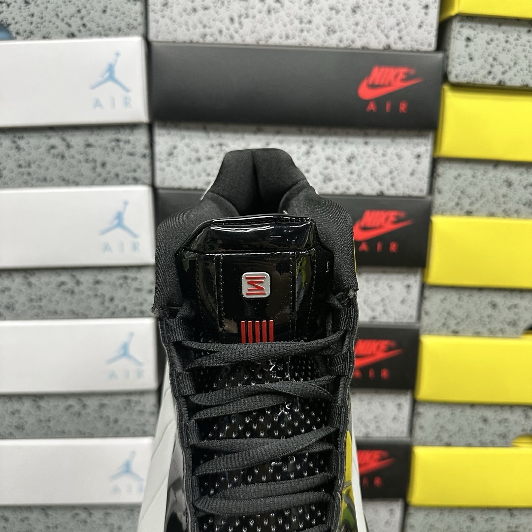 Nike Shox BB4 (Black Cement Red) - Image 9
