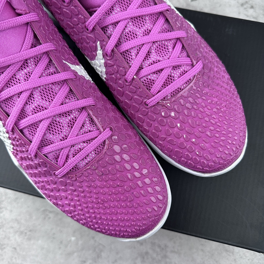 Nike Kobe 6 Protro Kay Yow Think Pink ZK6 New Breast Cancer (White) - Image 6