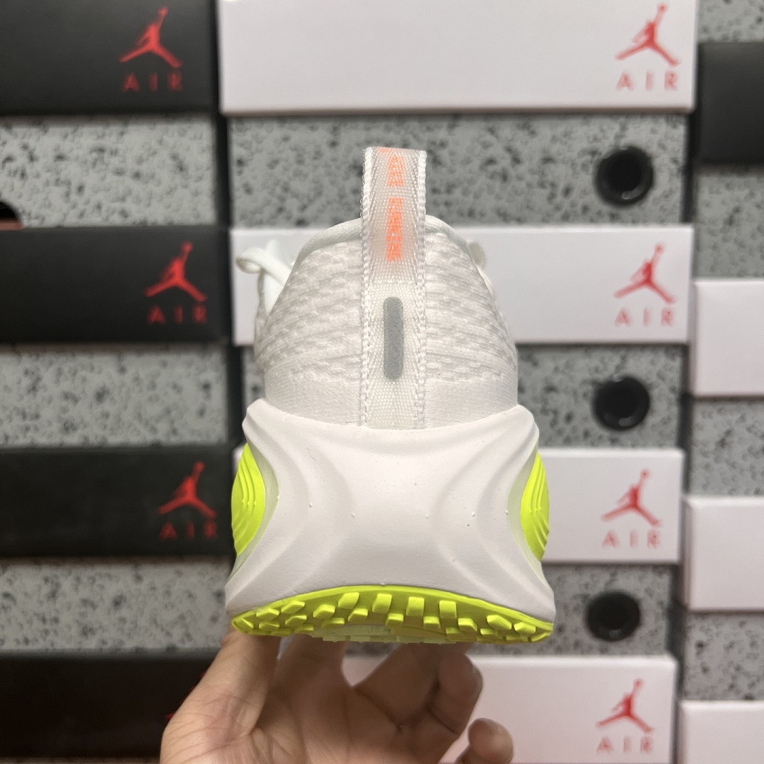 Nike Vomero Plus White Barely Volt (Black) - Image 4
