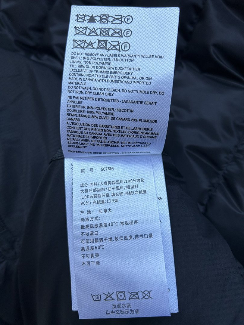 Canada Goose Label Lodge Hoody Jacket - Image 10