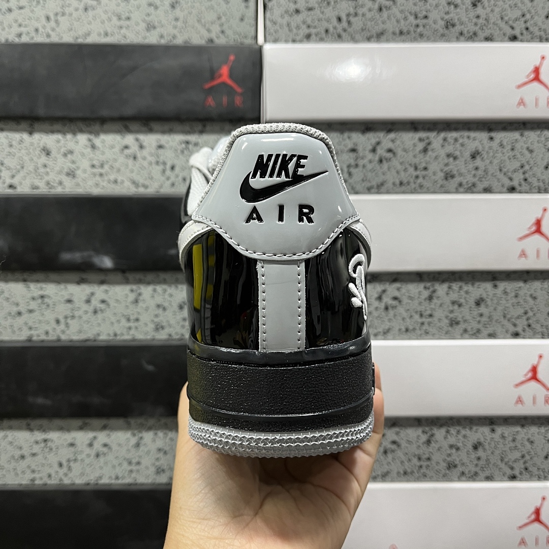 Nike Air Force 1 Low Syna Central Cee Black White Smoke (Grey) - Image 2