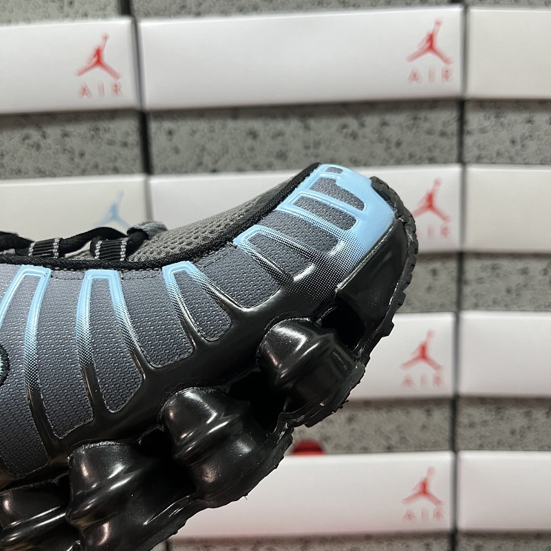 Nike Shox TL Black Celestine (Blue) - Image 6