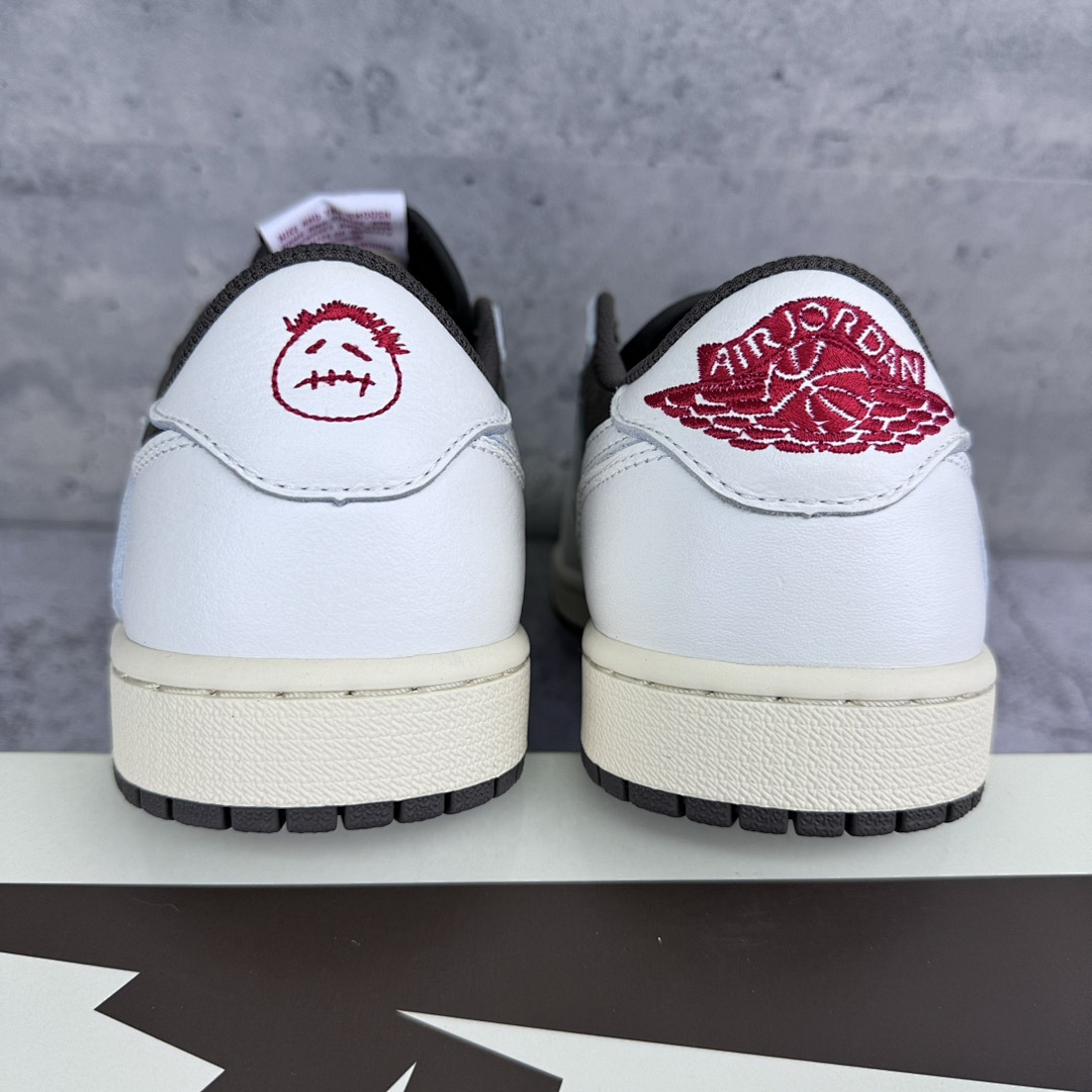 Chanel Jordan 1 Retro Low OG SP Travis Scott Reverse (Mocha) - Image 4