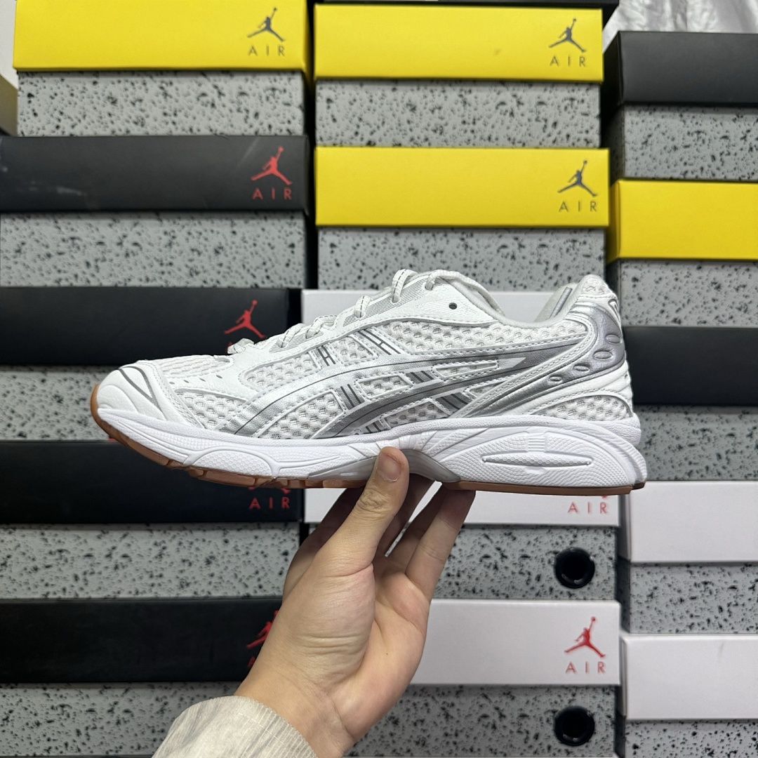 ASICS Gel-Kayano 14 A.P.C. White Pure Silver 1203A727-100 - Image 2