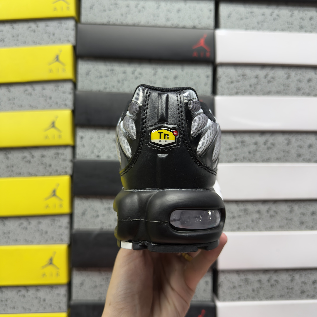 Nike Air Max Plus (Black Silver White) - Image 8