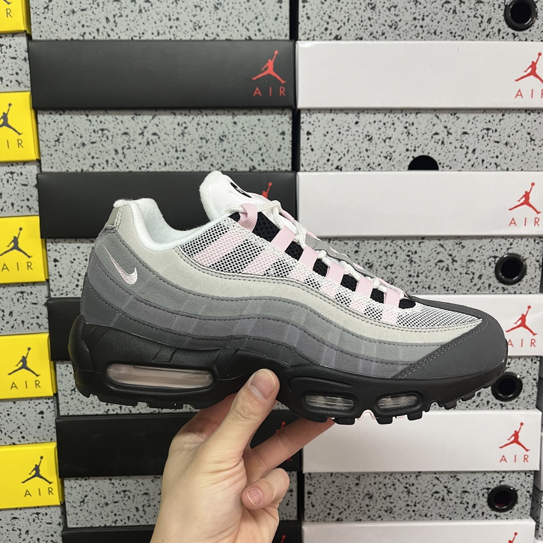 Nike Air Max 95 Gunsmoke Pink Foam - Image 8