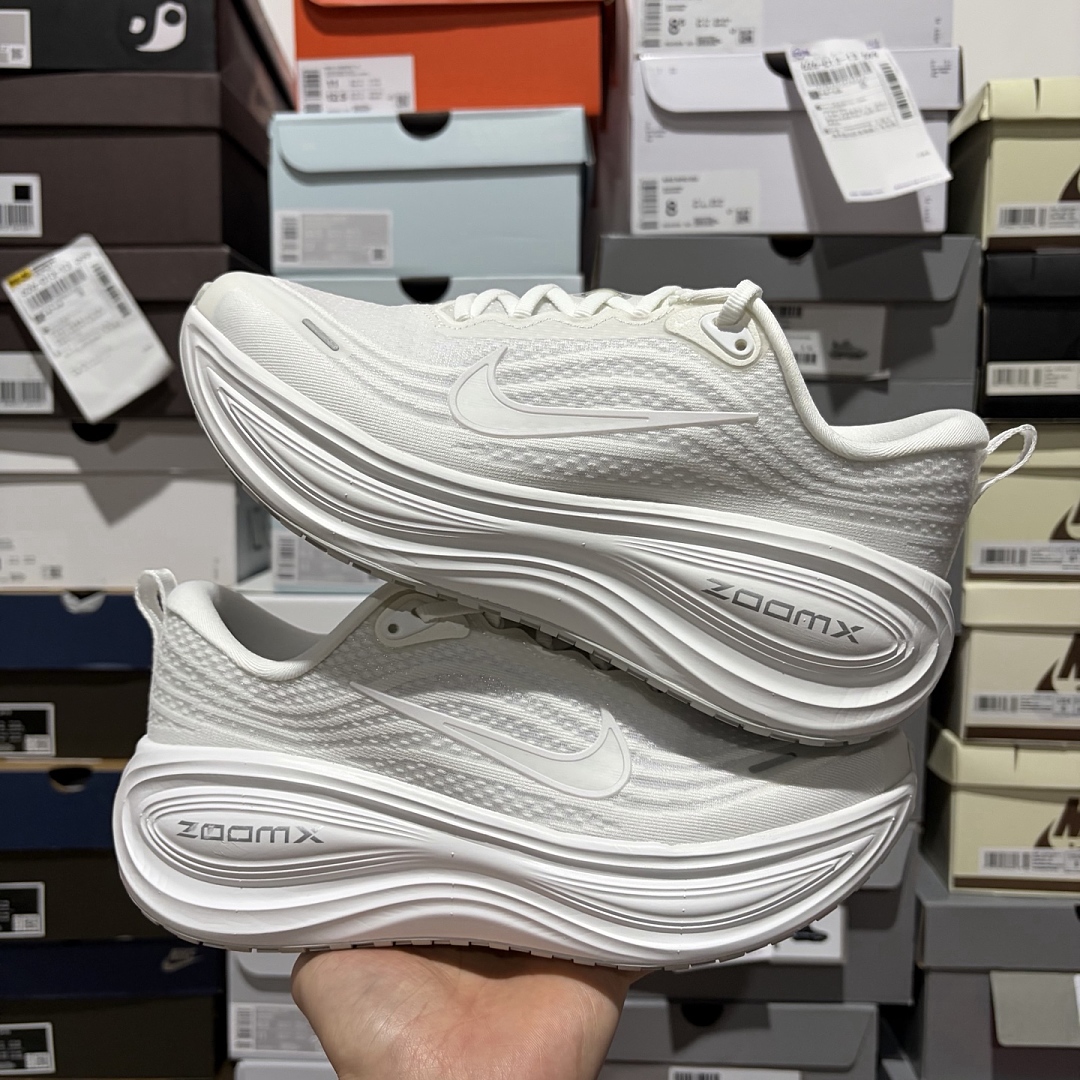 Nike Vomero Plus (Triple White) - Image 3