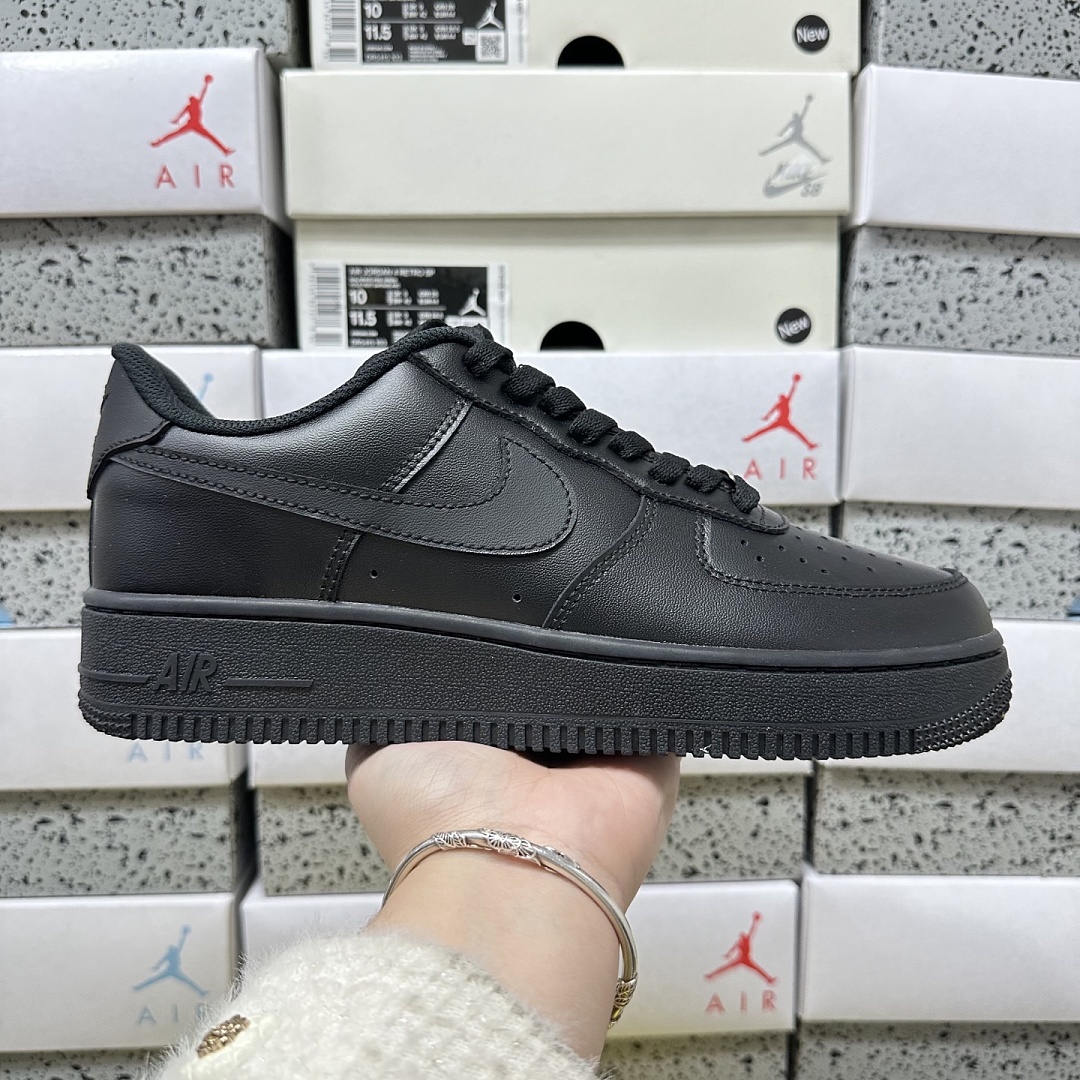 Nike Air Force 1 Low '07 Black CW2288-001 - Image 4