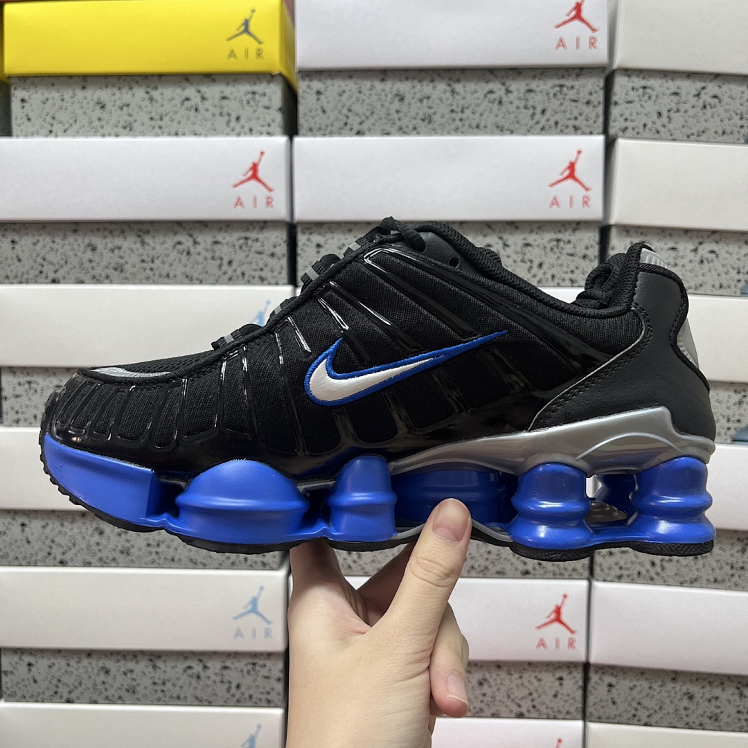 Nike Shox TL Black Racer (Blue Metallic Silver) - Image 2